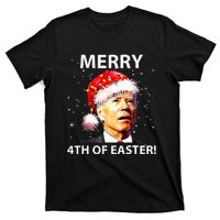 Merry 4th Of Easter Joe Biden Christmas Ugly Sweater  T-Shirt