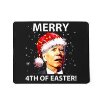 Merry 4th Of Easter Joe Biden Christmas Ugly Sweater  Mousepad
