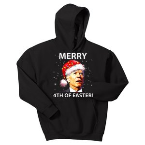 Merry 4th Of Easter Joe Biden Christmas Ugly Sweater  Kids Hoodie