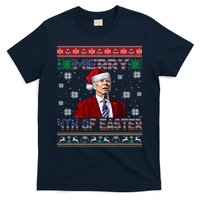 Merry 4th Of Easter Funny Joe Biden Christmas Ugly Sweater T-Shirt