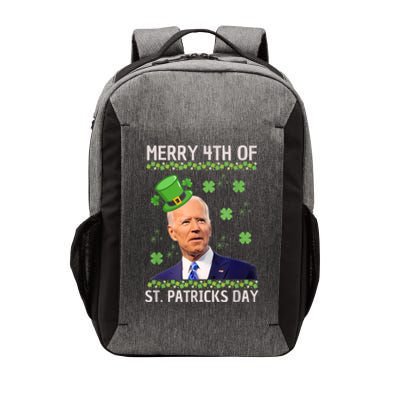 Merry 4th Of St Patricks Day Joe Biden Leprechaun Hat Vector Backpack