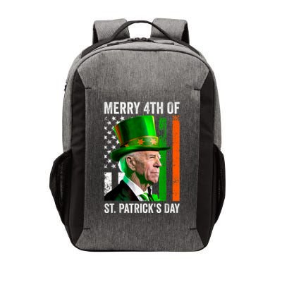 Merry 4th Of St Patricks Day Joe Biden Leprechaun Hat Vector Backpack