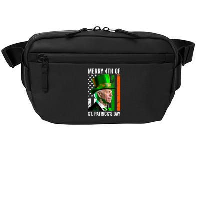 Merry 4th Of St Patricks Day Joe Biden Leprechaun Hat Crossbody Pack