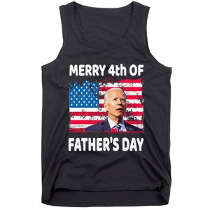 Merry 4th of July Father's Day 4th of July Tank Top