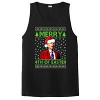 Merry 4th Of Easter Funny Biden Christmas Ugly Sweater PosiCharge Competitor Tank