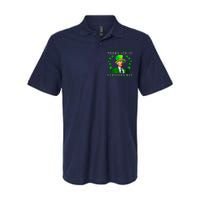 Merry 4th Of St Patrick's Day Funny Joe Biden Softstyle Adult Sport Polo