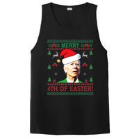 Merry 4th Of Easter Funny Joe Biden Christmas PosiCharge Competitor Tank