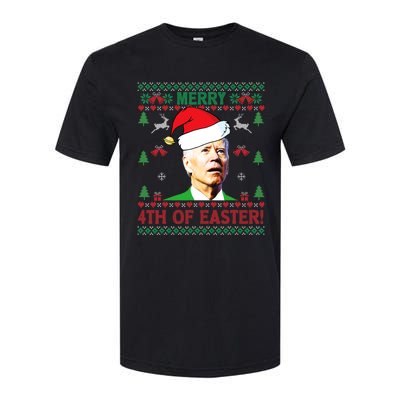 Merry 4th Of Easter Funny Joe Biden Christmas Softstyle CVC T-Shirt