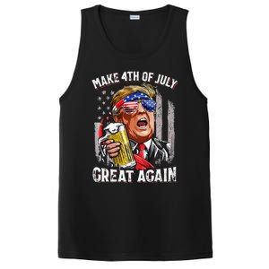 Make 4th Of July Great Again Trump PosiCharge Competitor Tank