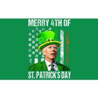 Merry 4th Of St PatrickS Day Funny Joe Biden Leprechaun Hat Bumper Sticker