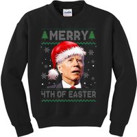 Merry 4th Of Easter Funny Christmas Ugly Sweater Kids Sweatshirt