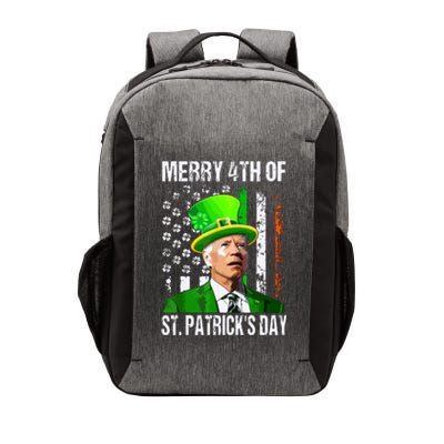 Merry 4th Of St Patricks Day Funny Joe Biden Leprechaun Hat Vector Backpack