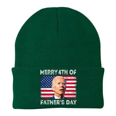 Merry 4th Of July Shirts Fathers Day 4th Of July Knit Cap Winter Beanie