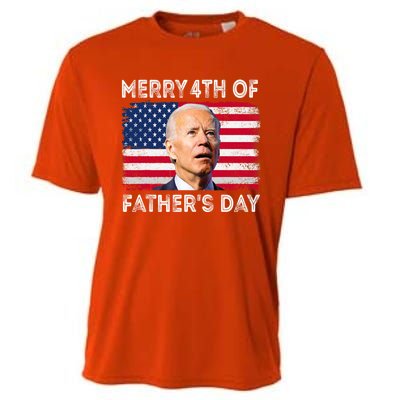 Merry 4th Of July Shirts Fathers Day 4th Of July Cooling Performance Crew T-Shirt