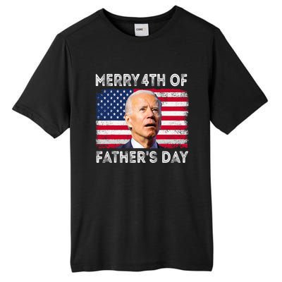 Merry 4th Of July Shirts Fathers Day 4th Of July Tall Fusion ChromaSoft Performance T-Shirt