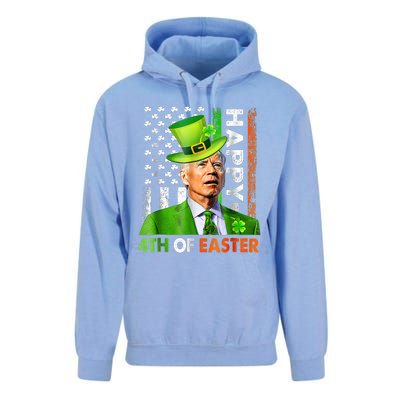 Merry 4th Of St Patricks Day Joe Biden Leprechaun Hat Clover Gift Unisex Surf Hoodie