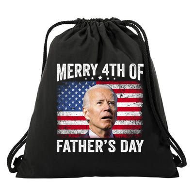 Merry 4th Of July Shirts Fathers Day 4th Of July Drawstring Bag