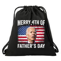 Merry 4th Of July Shirts Fathers Day 4th Of July Drawstring Bag