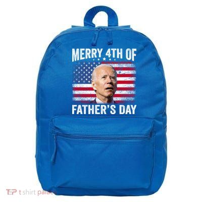 Merry 4th Of July Shirts Fathers Day 4th Of July 16 in Basic Backpack