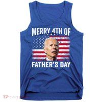 Merry 4th Of July Shirts Fathers Day 4th Of July Tank Top