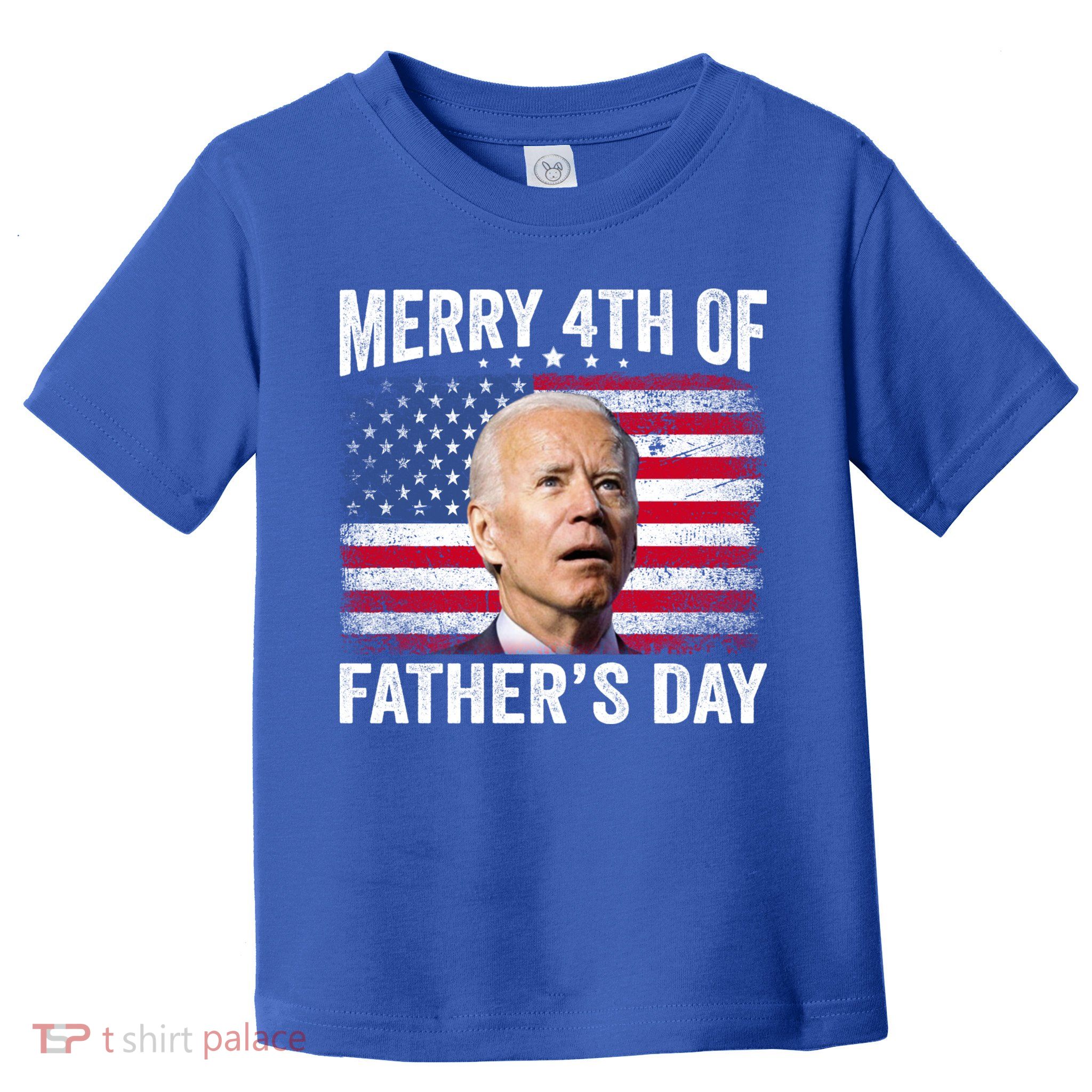 Merry 4th Of July Shirts Fathers Day 4th Of July Toddler T-Shirt