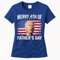 Merry 4th Of July Shirts Fathers Day 4th Of July Womens T-Shirt