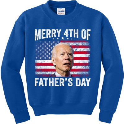 Merry 4th Of July Shirts Fathers Day 4th Of July Kids Sweatshirt