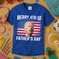 Merry 4th Of July Shirts Fathers Day 4th Of July Kids T-Shirt