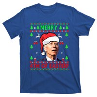 Merry 4th Of Easter Funny Joe Biden Christmas Ugly Sweater Cool Gift T-Shirt