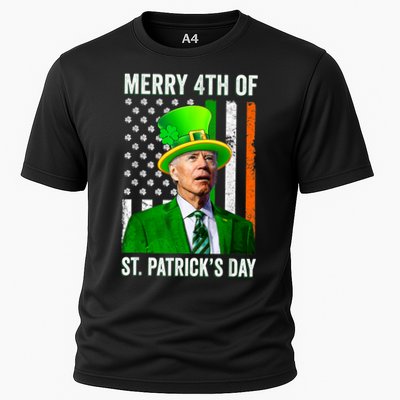 Merry 4th Of St Patrick's Day Joe Biden Leprechaun Hat Performance Shirt