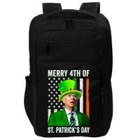 Merry 4th Of St Patrick's Day Joe Biden Leprechaun Hat Impact Tech Backpack