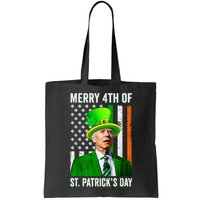 Merry 4th Of St Patrick's Day Joe Biden Leprechaun Hat Bag