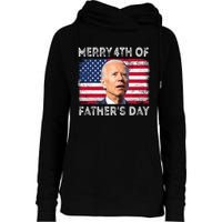 Merry 4th Of July Fathers Day 4th Of July Womens Funnel Neck Pullover Hood