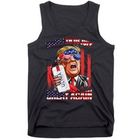 Make 4th Of July Great Again Funny Trump Drinking Beer Tank Top