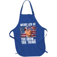 Merry 4th Of You Know The Thing Funny Biden Apron