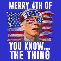 Merry 4th Of You Know The Thing Funny Biden Baby Bodysuit