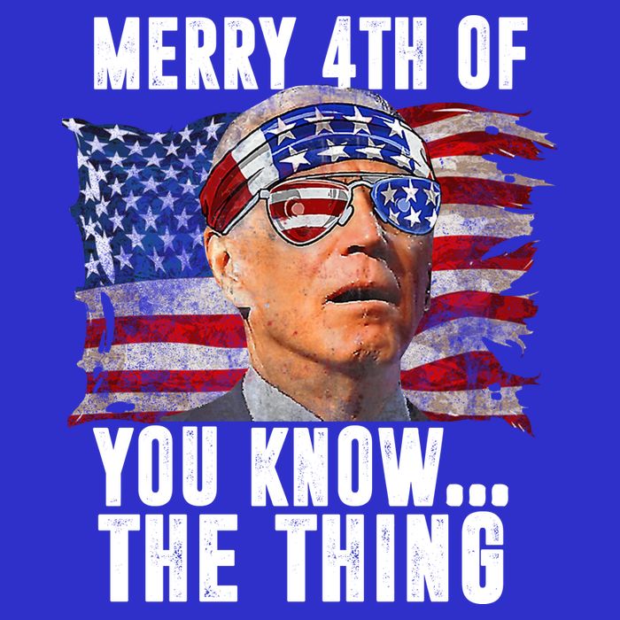 Merry 4th Of You Know The Thing Funny Biden Baby Bodysuit
