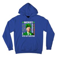 Merry 4th Of St Patricks Day Joe Biden Leprechaun Hat Clover Gift Hoodie