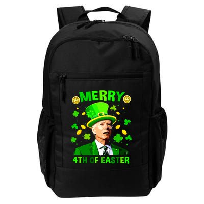 Merry 4th Of St Patricks Day Funny Joe Biden Leprechaun Hat Backpack