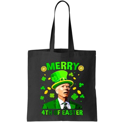 Merry 4th Of St Patricks Day Funny Joe Biden Leprechaun Hat Bag