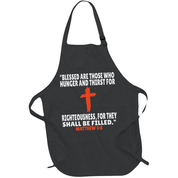 Matthew 56 Bible Verses Scripture Apron