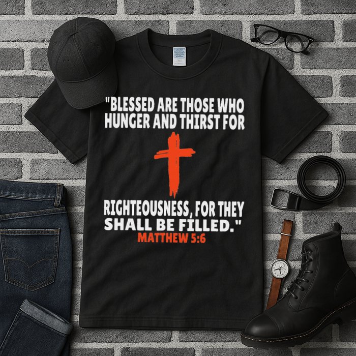 Matthew 56 Bible Verses Scripture Tall T-Shirt