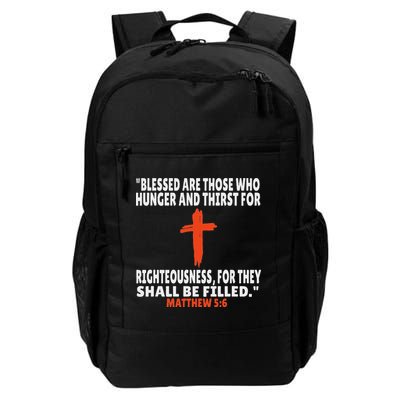 Matthew 56 Bible Verses Scripture Backpack