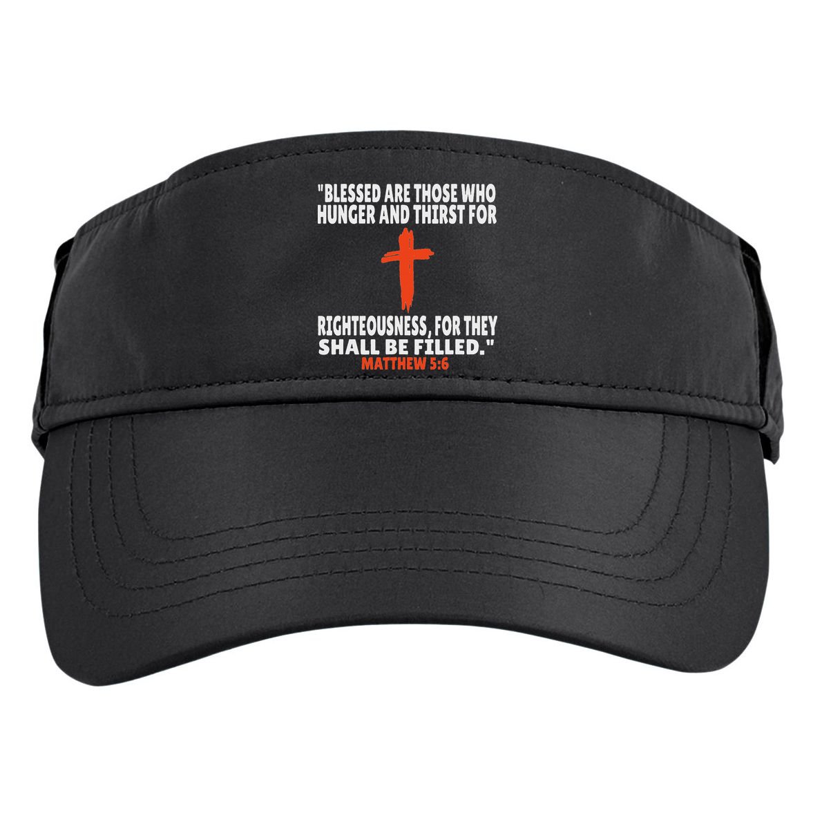 Matthew 56 Bible Verses Scripture Adult Drive Performance Visor