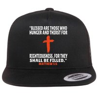 Matthew 56 Bible Verses Scripture Flat Bill Trucker Hat