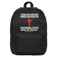 Matthew 56 Bible Verses Scripture 16 in Basic Backpack