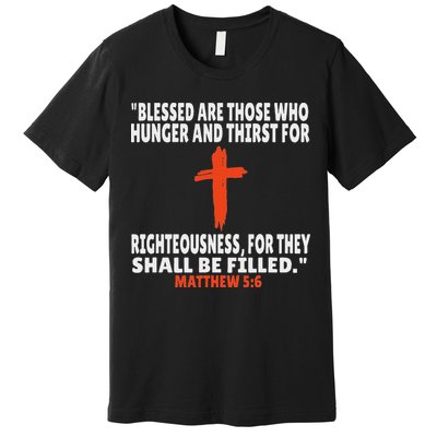 Matthew 56 Bible Verses Scripture Premium T-Shirt
