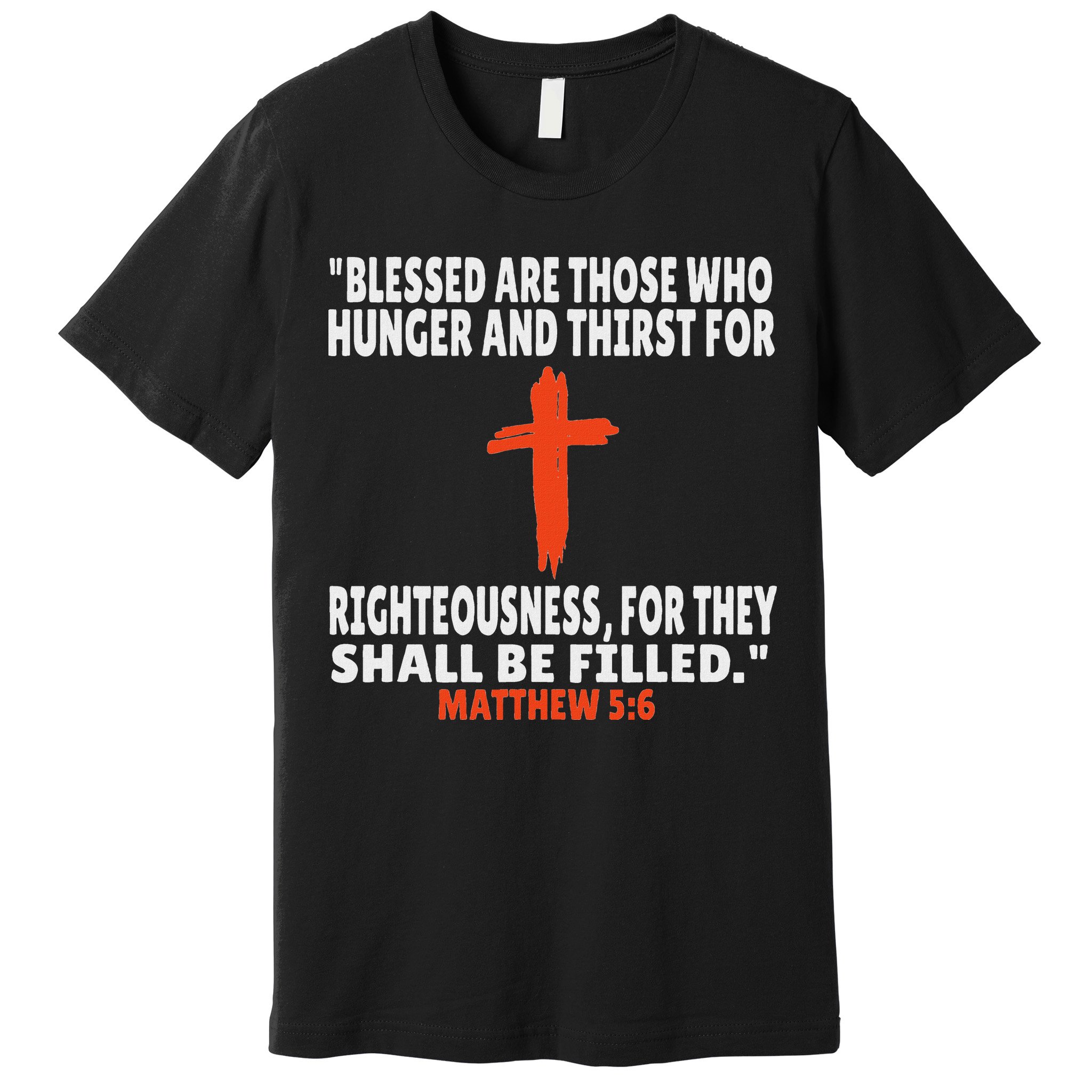 Matthew 56 Bible Verses Scripture Premium T-Shirt