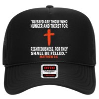 Matthew 56 Bible Verses Scripture Hat