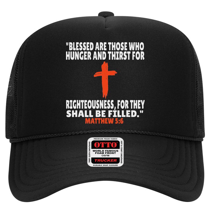 Matthew 56 Bible Verses Scripture Hat